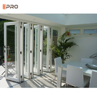 Porte pieghevoli in alluminio per case residenziali con schermo retrattile American Stadard