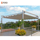 Gazebo in alluminio pergola retrattile tenda da sole pieghevole automatica tetto parasole per patio esterno