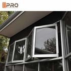 Il doppio della resistenza della polvere ha lustrato le finestre Bi-pieganti piegatura di alluminio di Windows/di Windows per le porte di alluminio del patio di piegatura della Bi