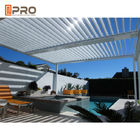 Feritoia impermeabile all'aperto del tetto della pergola di alluminio moderna del tetto di apertura del parasole