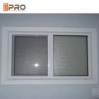 Scivolamento interno scorrevole di alluminio dell'ufficio della finestra di Windows della lega di alluminio del fono assorbente della cucina scorrevole del nero o di Grey Color
