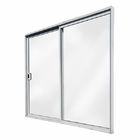 La radura di alluminio moderna ha temperato la porta di lastra di vetro per lo scarico del vetro automatico del sensore di profilo di alluminio della porta dello scorrevole ISO9001
