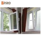 Doppio alluminio termico di vetro Windows di inclinazione e di giro della rottura/finestre aperte inclinazione del bagno