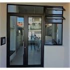 Front Door Hinges di alluminio durevole/cerniera di porta parteggiata commerciale di vetro esteriore della cerniera di porta della porta a battenti doppia