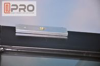 Certificazione di alluminio di iso delle porte del perno di multi colore con la parte anteriore di vetro temperata della porta della doppia del perno della porta cerniera di vetro del perno