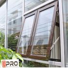 Colore bianco di Windows della tenda di alluminio impermeabile con materiali VERTICA della finestra della tenda della finestra a catena di chiavi e dell'argano