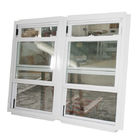 Sash di alluminio di vetro bianco Windows per pulizia facile di alta durevolezza del bagno