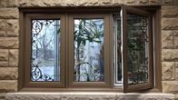 Stoffa per tendine temperata francese di alluminio su ordinazione Windows di vetro