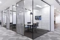 Pareti interne del divisore in vetro della parete di alluminio moderna per gli uffici