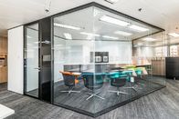 Pareti interne del divisore in vetro della parete di alluminio moderna per gli uffici