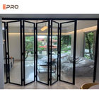 Porte pieganti scorrevoli di alluminio di verniciatura 2mm residenziali