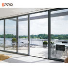Porte di vetro di alluminio ISO9001 moderno enorme esteriore del patio di scivolamento