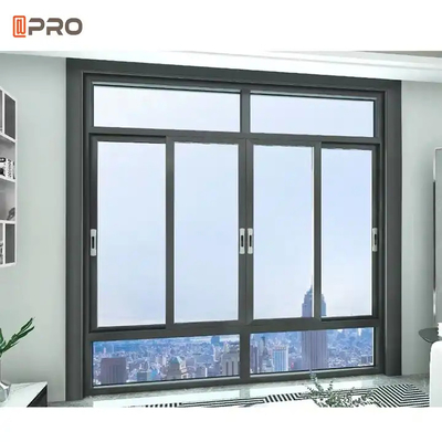 Anti-furto di alluminio doppio vetro Tilt e girare finestra anti-suono per residenziale
