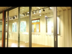 porte di vetro di scivolamento di alluminio