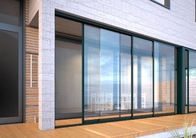 Le porte scorrevoli di alluminio esteriori su misura Harricane del patio rinforzano gli occhiali di protezione laminati resistenti