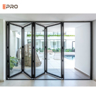 Porte pieganti di alluminio favolose interne su ordinazione per residenziale
