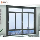 Anti-furto di alluminio doppio vetro Tilt e girare finestra anti-suono per residenziale