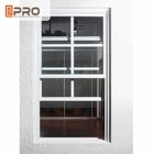 Doppio di alluminio verticale Hung Window For Houses/cima di vetro Hung Window