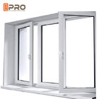 La stoffa per tendine a livello di alluminio Windows della prova acqua spolverizza le finestre moderne della stoffa per tendine di spessore di rivestimento 1.0-2.0mm