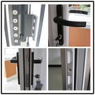 L'alluminio commerciale munisce le cerniere di cardini di porta a battente di alluminio finite di superficie della feritoia dell'isolamento acustico della porta a battenti per la porta