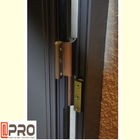 Le cerniere di alluminio del doppi vetri operato oscillano le cerniere di porta magnetiche di dimensione su ordinazione della porta della stoffa per tendine, cerniera di porta della cerniera dell'hardware della porta