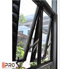Certificazione di alluminio di iso di Windows della tenda di impatto di uragano con le finestre fisse della tenda dell'argano della catena del fondo superiore della finestra