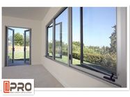 Residenziale elimini la stoffa per tendine Windows/finestra di perno di alluminio con le finestre di alluminio bianche di progettazione di griglia