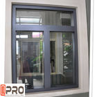 stoffa per tendine di alluminio Windows di profilo 6063-T5 con le finestre bifold di alluminio di dimensione su misura doppi vetri