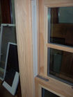 Singoli Hung Window Glass Frame Thermal accessori orizzontali della stoffa per tendine dell'importazione della rottura di Swning