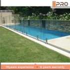 Balaustra di alluminio frameless di vetro di Spigots 0.3mm del recinto della piscina