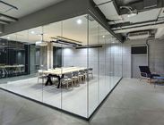 Divisioni fresche dell'ufficio della parete smontabile di vetro di alluminio moderna della struttura