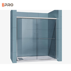 Insonorizzato Frameless triplo silenzioso interno di alluminio della porta di vetro di scivolamento